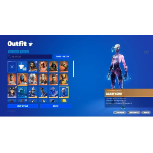 FORTNITE🎮 48 SKINS ACCOUNT |OG GALAXY SCOUT| MAIL