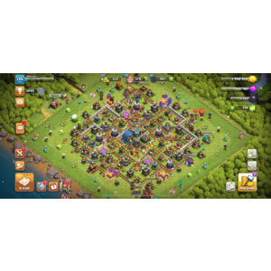 Clash Of Clans 13 TX, BH 06, 51/51/40/30/0, Description