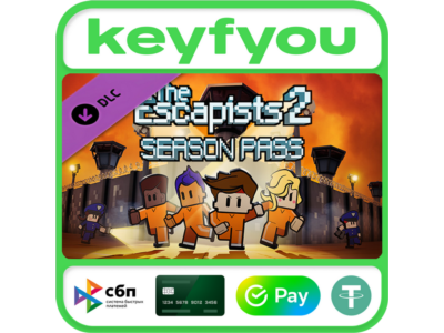 The Escapists 2 - Season Pass / STEAM DLC KEY 🔥