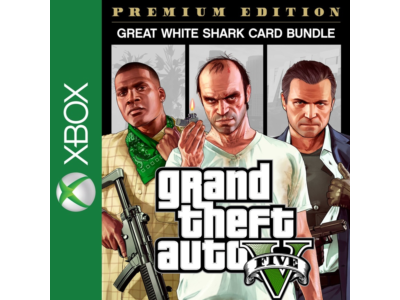 🟢GTA V: Premium Edition & Great White Shark Card🟢Xbox