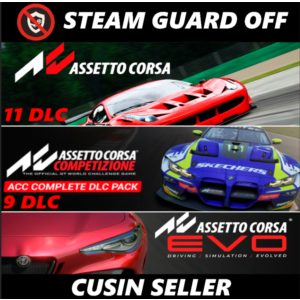 🎮Общий аккаунт Assetto Corsa EVO + 2 ЧАСТИ