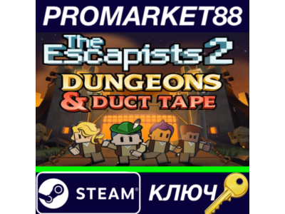 ⭐ The Escapists 2 - Dungeons and Duct Tape DLC Steam Ke