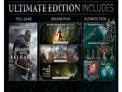 🎮 🎮Assassin's Creed Valhalla Ultimate + 🎁 -Console⭐