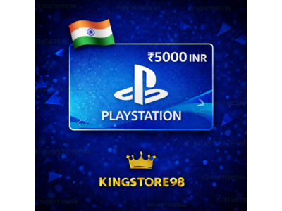💎🔰Playstation Network 5000 INR Gift Card💳0%💎