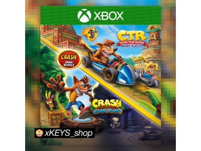 🕹️ N. Sane Trilogy + CTR Nitro-Fueled XBOX CODE KEY🔑