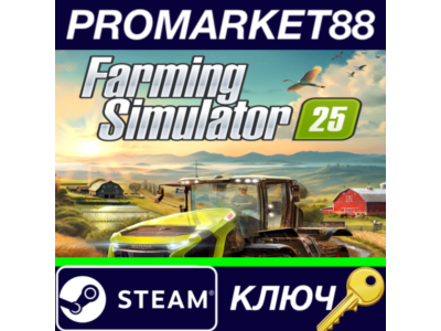 ⭐ Farming Simulator 25 PC Steam Key 🔑 GLOBAL