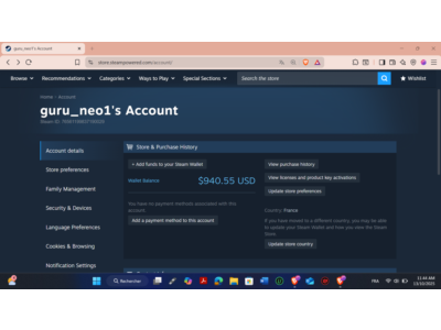 АККАУНТ STEAM ЛИЧНЫЙ🔥 940$ БАЛАНС И ИГРЫ🔥
