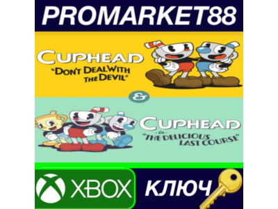 ⭐ Cuphead & The Delicious Last Course Bundle AR XBOX On