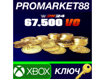 WWE 2K24: 67,500 Virtual Currency Pack XBOX One / Xbox