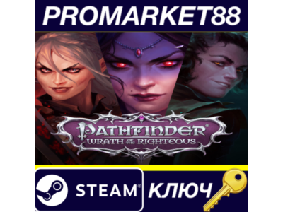 ⭐ Pathfinder: Wrath of the Righteous Steam Key 🔑ARGENT