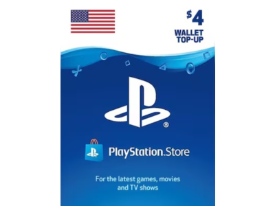Playstation Network PSN $ 4 (USA)
