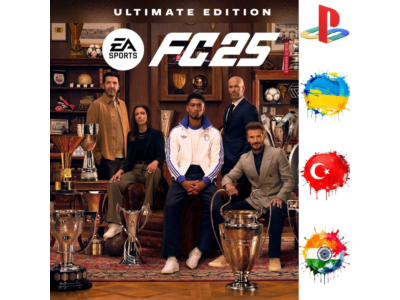 FC 25 Ultimate/PS4/PS5/Türkiye/Ukraine/India/PS/FIFA