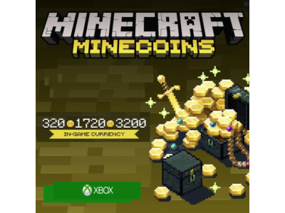 Minecraft Minecoins XBOX Монеты Minecraft 320-8800 На Любой Регион