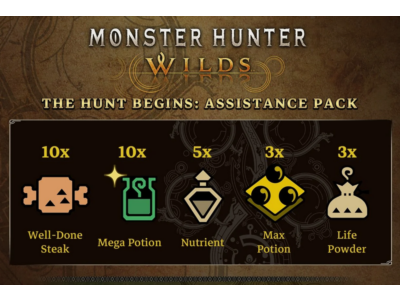 Monster Hunter Wilds ✅ The Hunt Begins: Assistance Pack