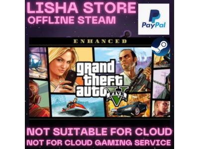 Grand Theft Auto V GTA 5 Enhanced steam for 90 days