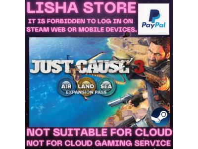 Just Cause 3 Air, Land & Sea Expansion+Weapon 90 days