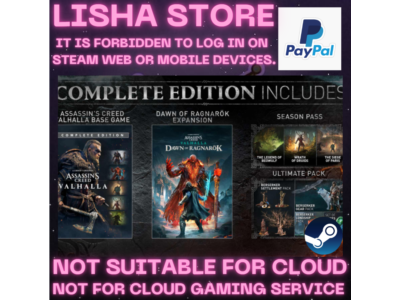 Assassins Creed Valhalla Complete Стим на 90 дней