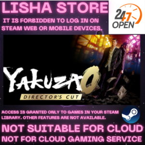 Yakuza 0+Director&acute;s Cut Стим Оффлайн на 90 дней