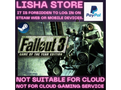 Fallout 3 Game of the Year Edition Стим на 90 дней