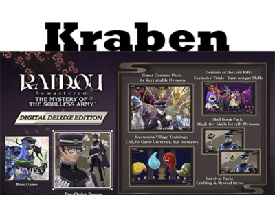 RAIDOU The Mystery of the Soulless Army Deluxe ROW