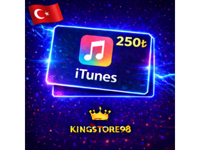 🍏🇹Подарочная карта Apple iTunes 250 TRY Турция🇹🇷🍏