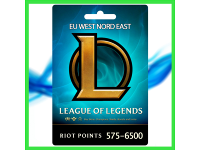 ✅League of Legends [575-6500 RP] EU West/Nord/East
