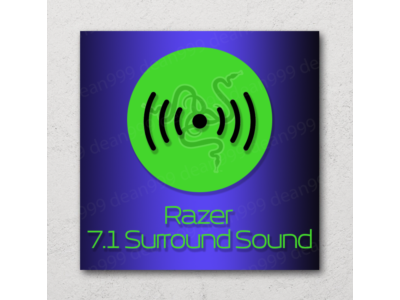 💿 Razer 7.1 Surround sound 🔑 Key