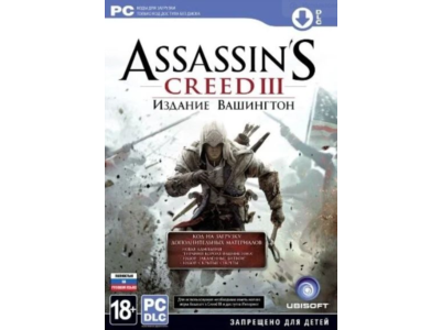 Assassin's Creed III Ubisoft Washington Edition Ubisoft