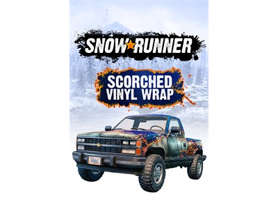 🟢SnowRunner – Scorched Vinyl Wrap🟢Xbox