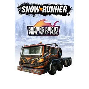 🟢SnowRunner - Burning Bright Vinyl Wrap Pack🟢Xbox