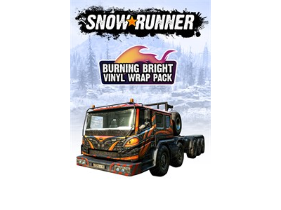 🟢SnowRunner - Burning Bright Vinyl Wrap Pack🟢Xbox