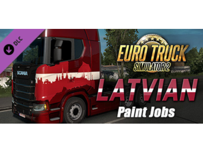 Euro Truck Simulator 2 - Latvian Paint Jobs Pack🎁STEAM