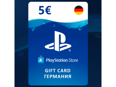 ✅PlayStation (PSN) Gift Card [5 Евро] Германия