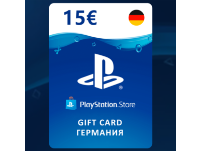 ✅PlayStation (PSN) Gift Card [15 Евро] Германия
