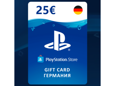 ✅PlayStation (PSN) Gift Card [25 Евро] Германия