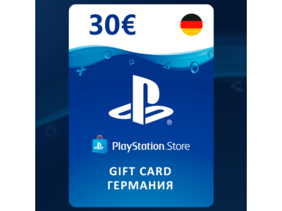 ✅PlayStation (PSN) Gift Card [30 Евро] Германия