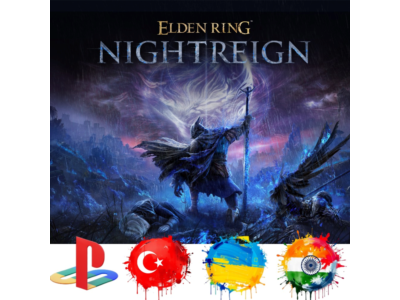 ELDEN RING NIGHTREIGN PS4/PS5/Türkiye/Ukraine/India/PS