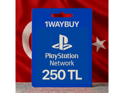 ТУРЦИЯ PlayStation Netwoк 250 TRY Подарочная карта код