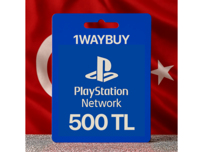 ТУРЦИЯ PlayStation Netwoк 500 TRY Подарочная карта код