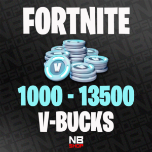 Gift Card Fortnite V-BUCKS 1000 - 13500 (GLOBAL)