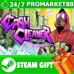 ⭐️ALL COUNTRIES⭐️ Cash Cleaner Simulator STEAM GIFT