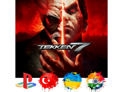 TEKKEN 7 PS4/Türkiye/Ukraine/India/PS/4