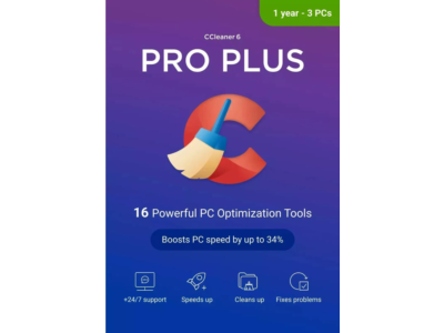 Ccleaner professional plus Key 2025 1 year 1 Devices