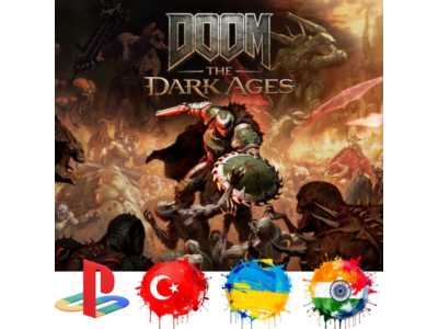 DOOM The Dark Ages PS5/Турция/Украина/Индия/PS