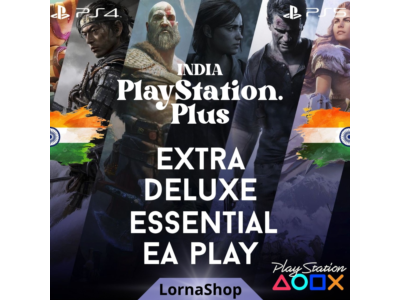 🇮🇳 PS Plus India: Deluxe/Extra/Essential/EA Play 🔥