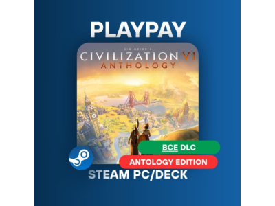 🔥Sid Meier&acute;s Civilization VI Anthology ВСЕ DLC | STEAM