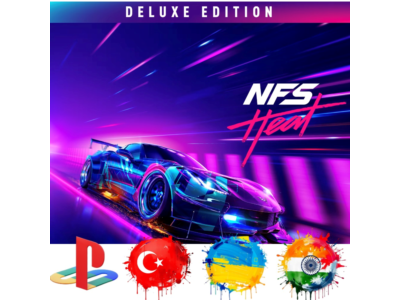 Need for Speed ​​Heat Deluxe PS4/Türkey/Ukrain/India/PS