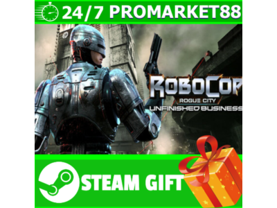⭐️ RoboCop Rogue City Unfinished Business STEAM GIFT