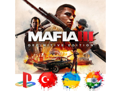 Mafia III Definitive Edition PS4/Türkiye/Ukraine/India/