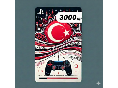PSN Gift Card Turkey 3000 TL Instant Auto Delivery